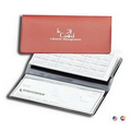 French Calf Film Vinyl Checkbook Cover / Coupon Holder